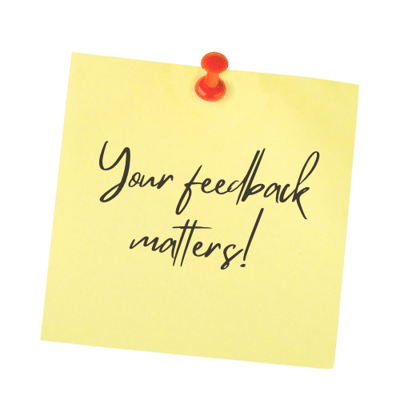 Your feedback matters! (1)